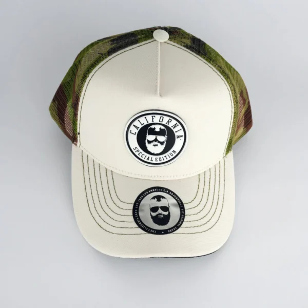 Gorra California Special Edition – Beige & Camuflada – Unisex